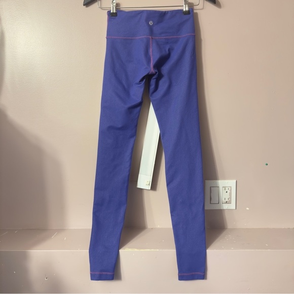 Lululemon Wunder Under Leggings Purple Women Size 2 - Picture 6 of 9